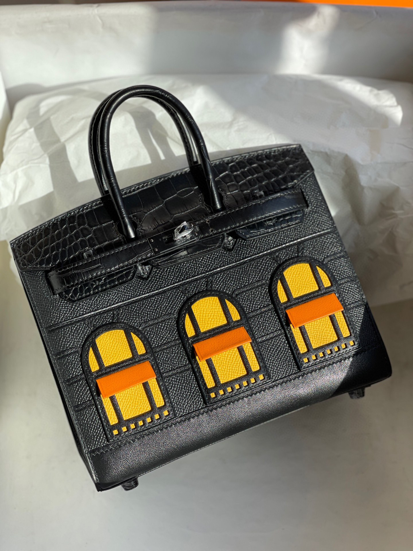 Hermes Birkin 20CM House Bags Nior So Black Limited Edition -  RepLadies-RepLadies